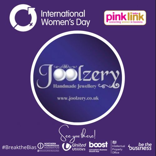 Joolzery Exhibiting at Pink Link Ladies International Womens Day 2022 networking event